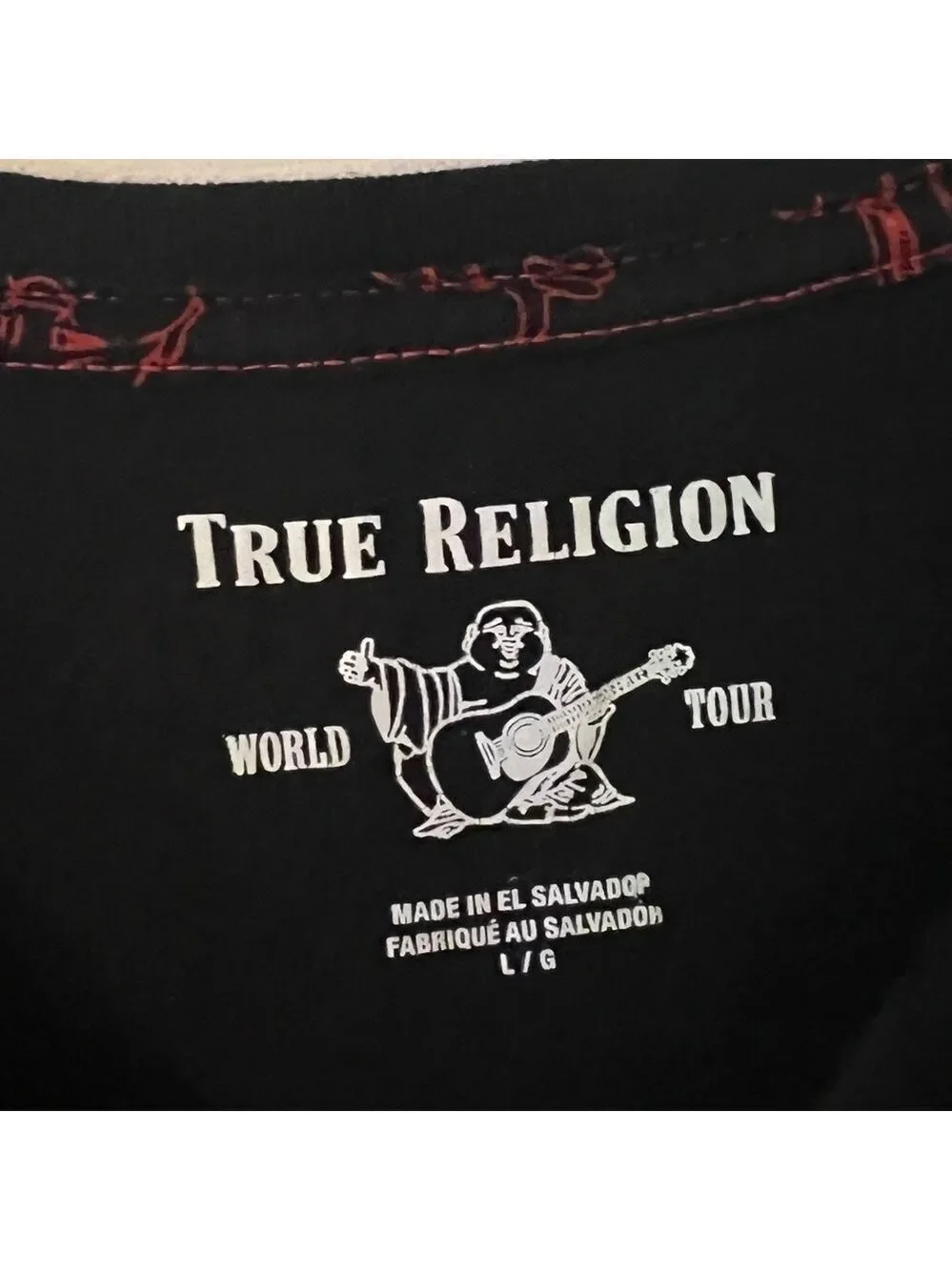 True Religion Buddha Mono Crew Neck T-shirt